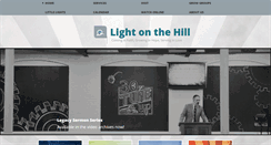 Desktop Screenshot of lightonthehill.com